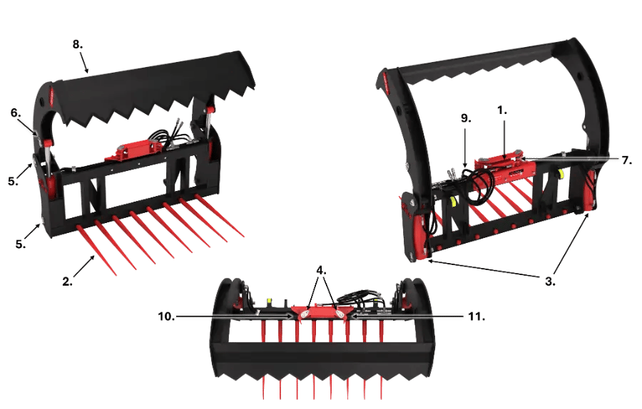 Bale Slice Parts Breakdown (1)