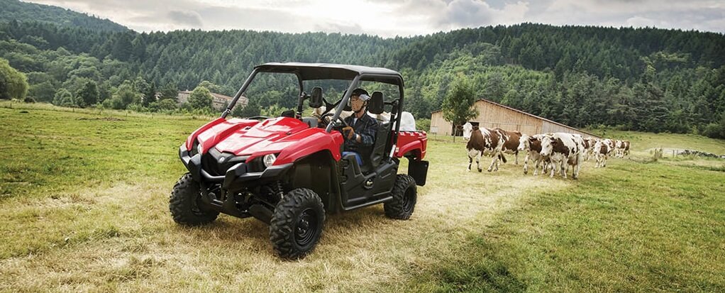 UTV on farm