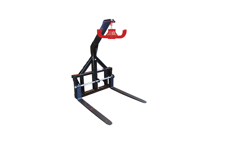 bag lifter pallet fork combo with hanging hook