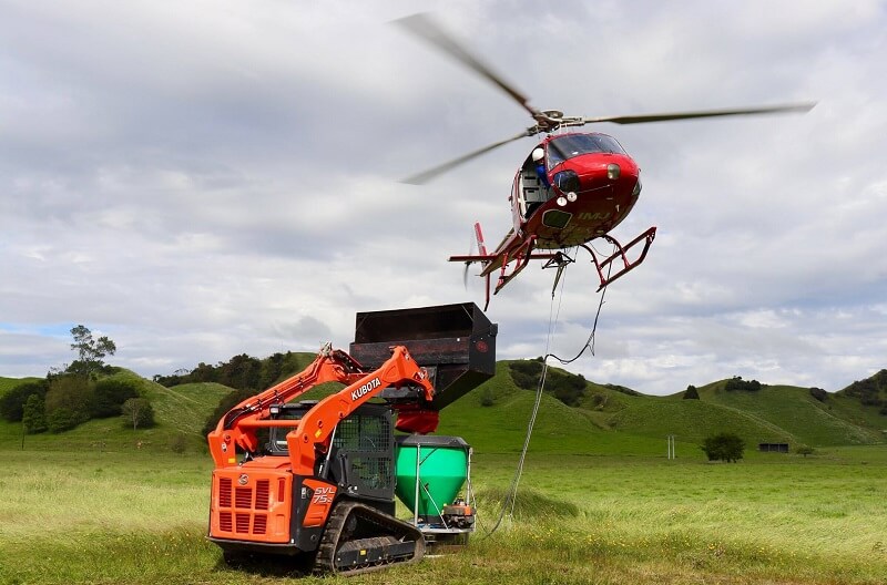 Rata Helicopter Loading Bucket - Rata Funnel Bucket