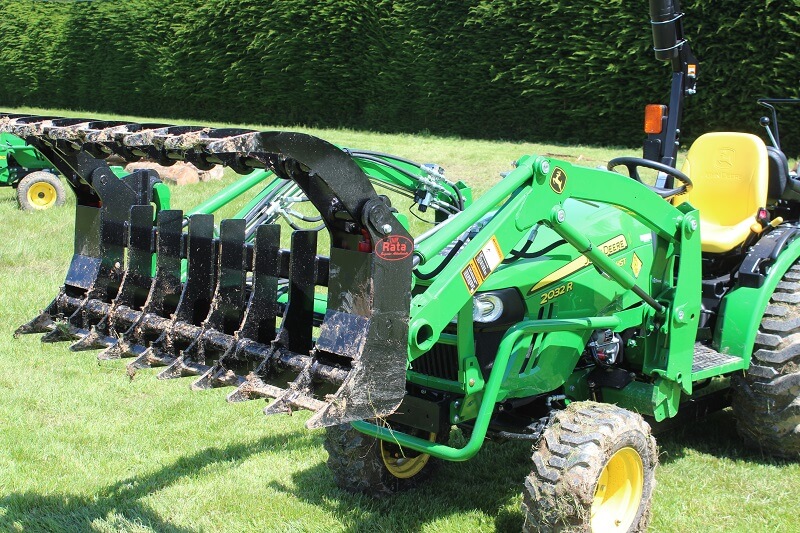Compact Power Claw Rata Equipment Grapple For Compact Tractors