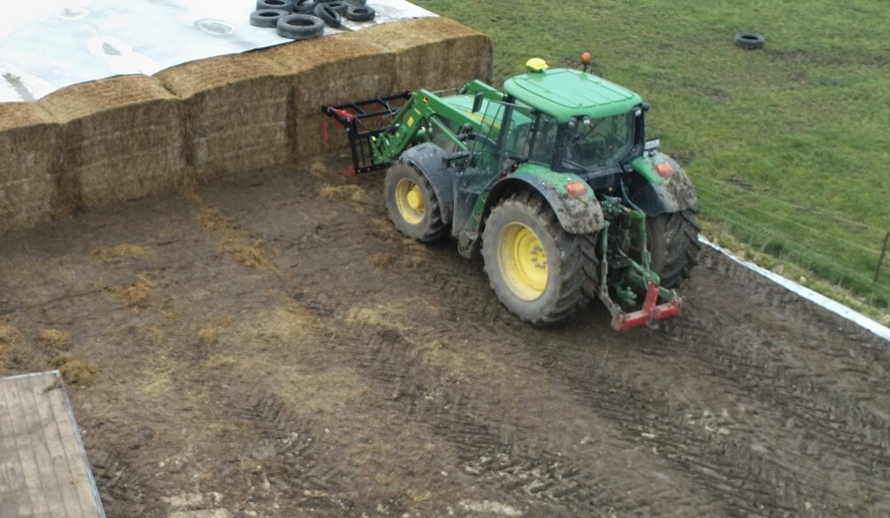 Silage Bale Stack