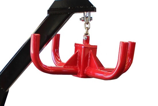 Heavy Duty Hook on Rata Bag Lifters are welded & gusseted