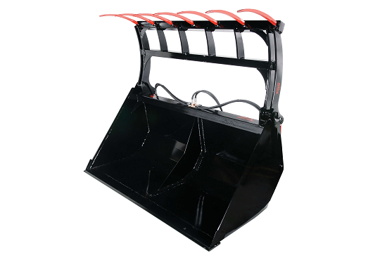 Wide opening width of Rata Bucket Grabs enable just about any load to be secured