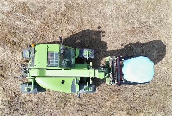 Rata Bale Clamp and Quick hitch on telehandler