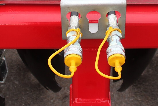 Optional rear hydraulic hoses - Rata Tandem Discs