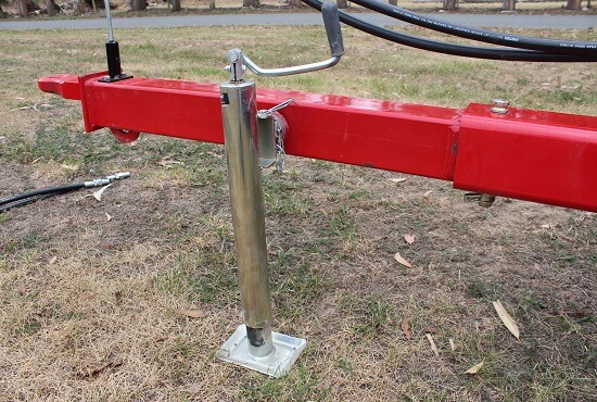 Drawbar stand on Rata Ring Roller